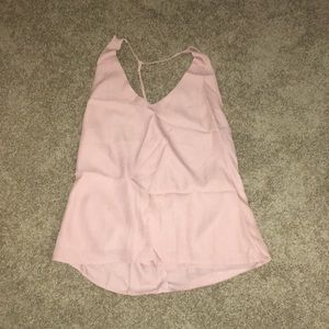 Light Pink Cute Tank